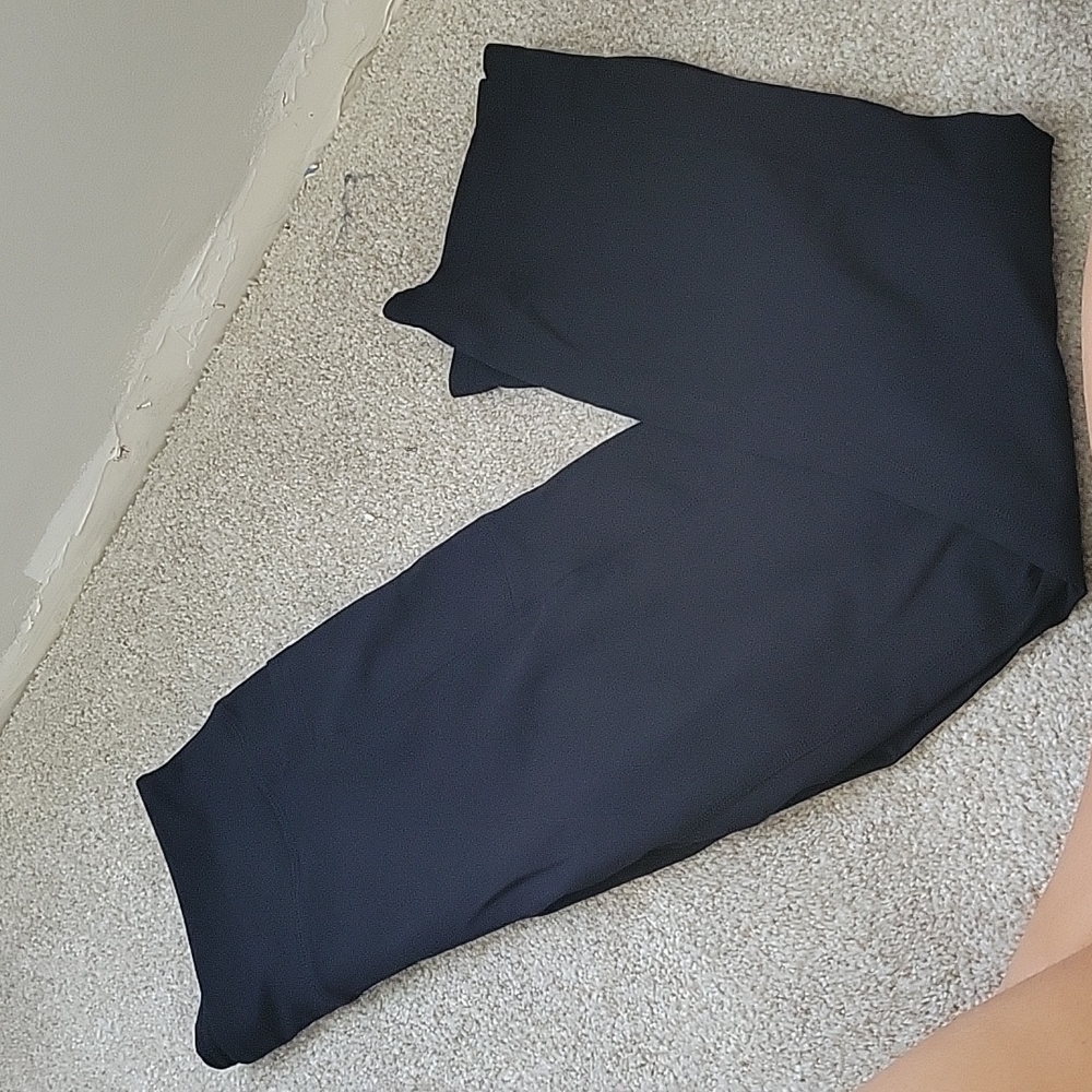 Black boot cut leggings
